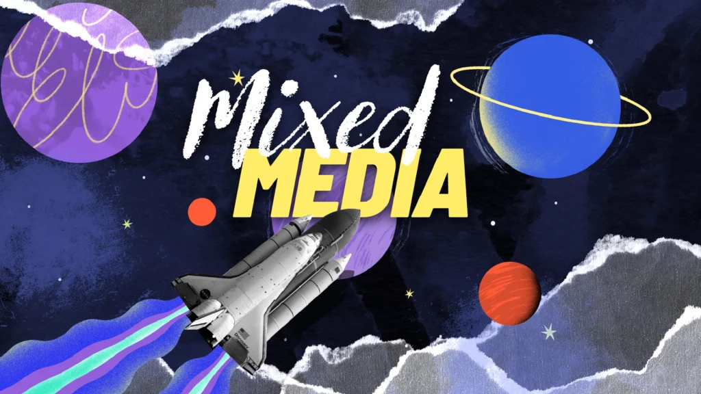 Video collage mixed media video hybrid motion graphics FEVR New York Live Action and Animation Frame