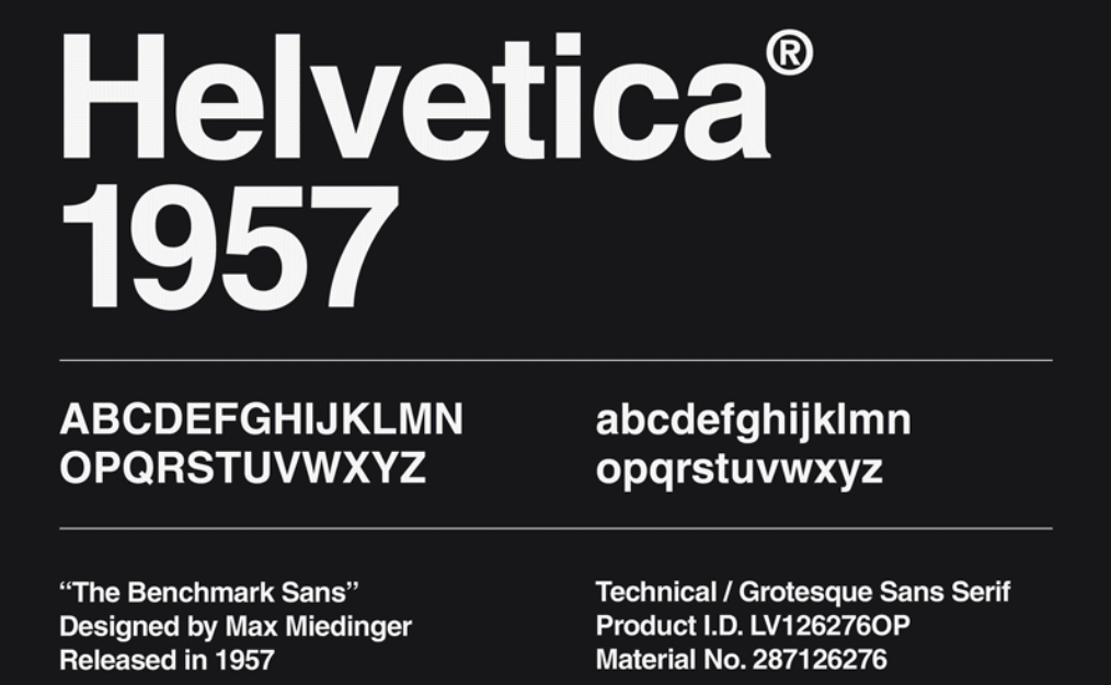 helvetica article helvetica font explain what is helvetica neue helvetica typeface FEVR Motion Graphics Studio New York