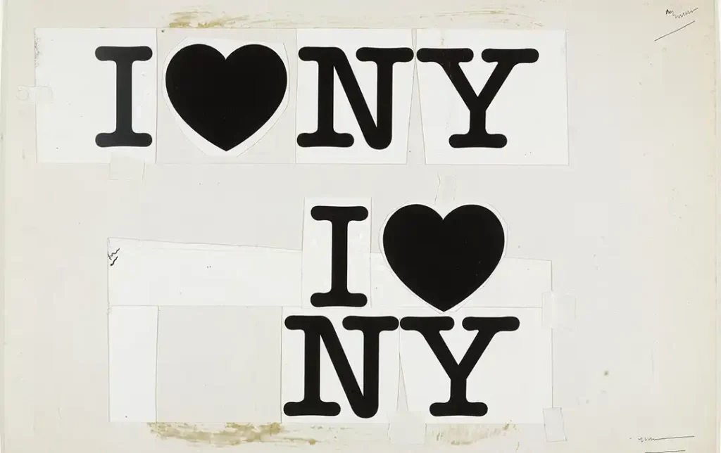 I Love New York Logo Glaser First layouts FEVR Motion Graphics Services New York
