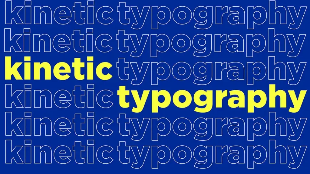Kinetic Typography Motion Graphics Company FEVR Kinetype Text Animations New York