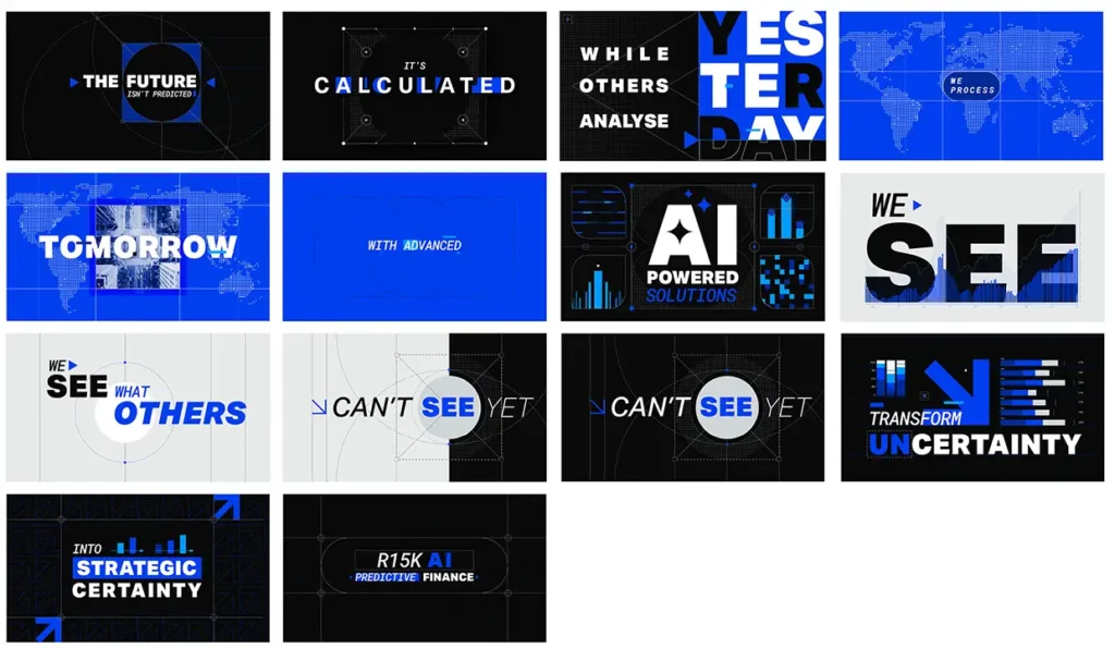 Storyboard Motion Graphics FEVR Animation agency, corporate video, brand video, branding